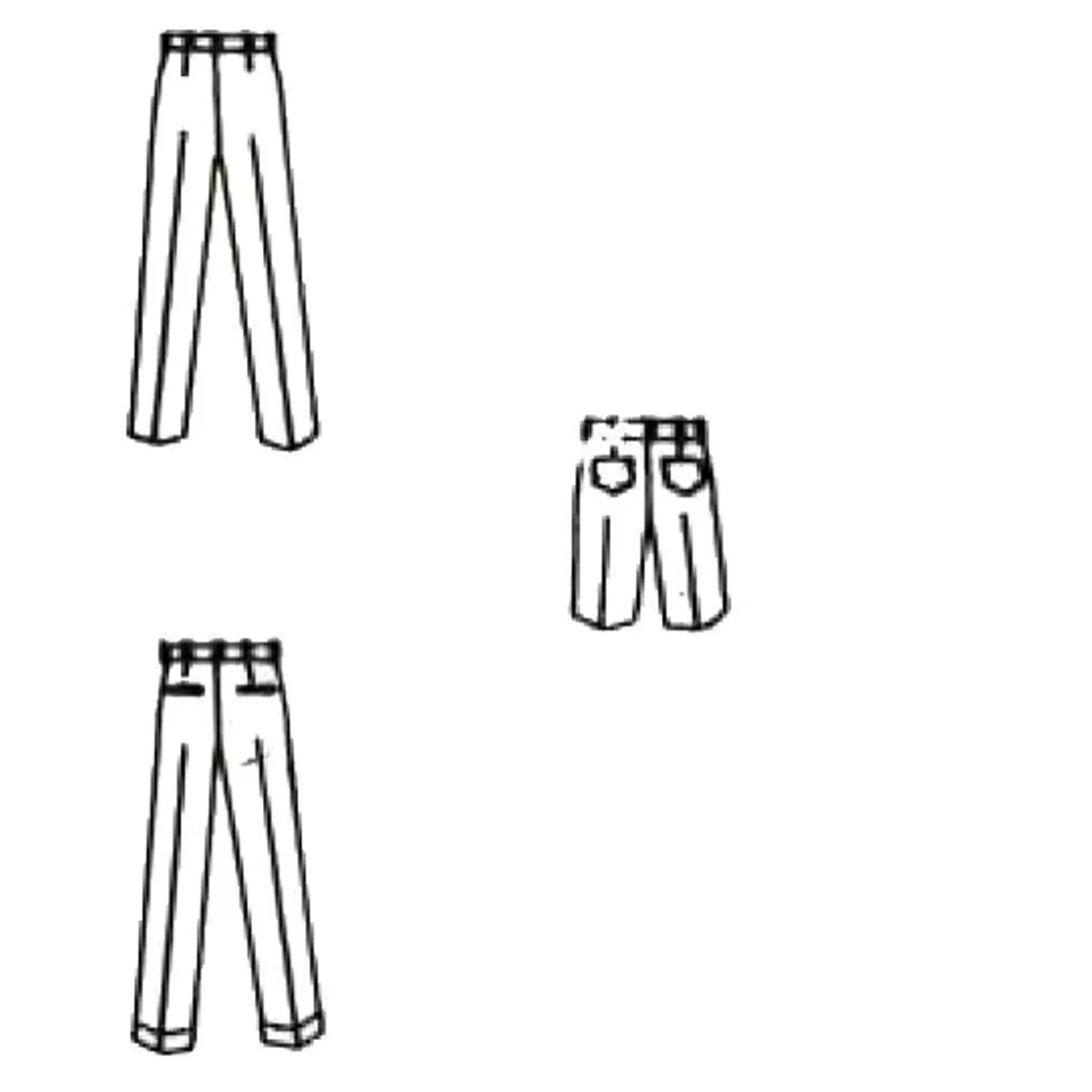 1960s Pattern, Men's Trousers, Pants, Trousers & Shorts - Waist 40” (102cm)