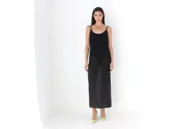 90s Gianfranco Ferre Relaxed Gauze Slip Dress