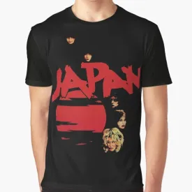Adolescent Graphic T-Shirt Featuring David Sylvian Music Album Art