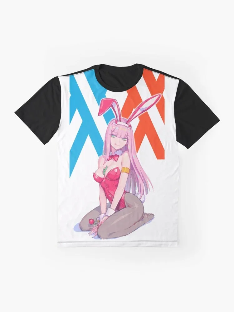 Adorable Bunny Graphic T-Shirt for Women