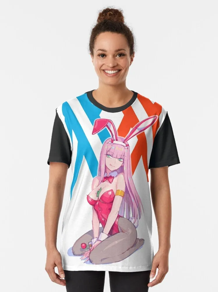 Adorable Bunny Graphic T-Shirt for Women