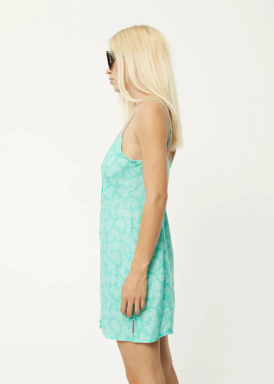 Afends Benny Hemp Slip Dress - Jade Daisy