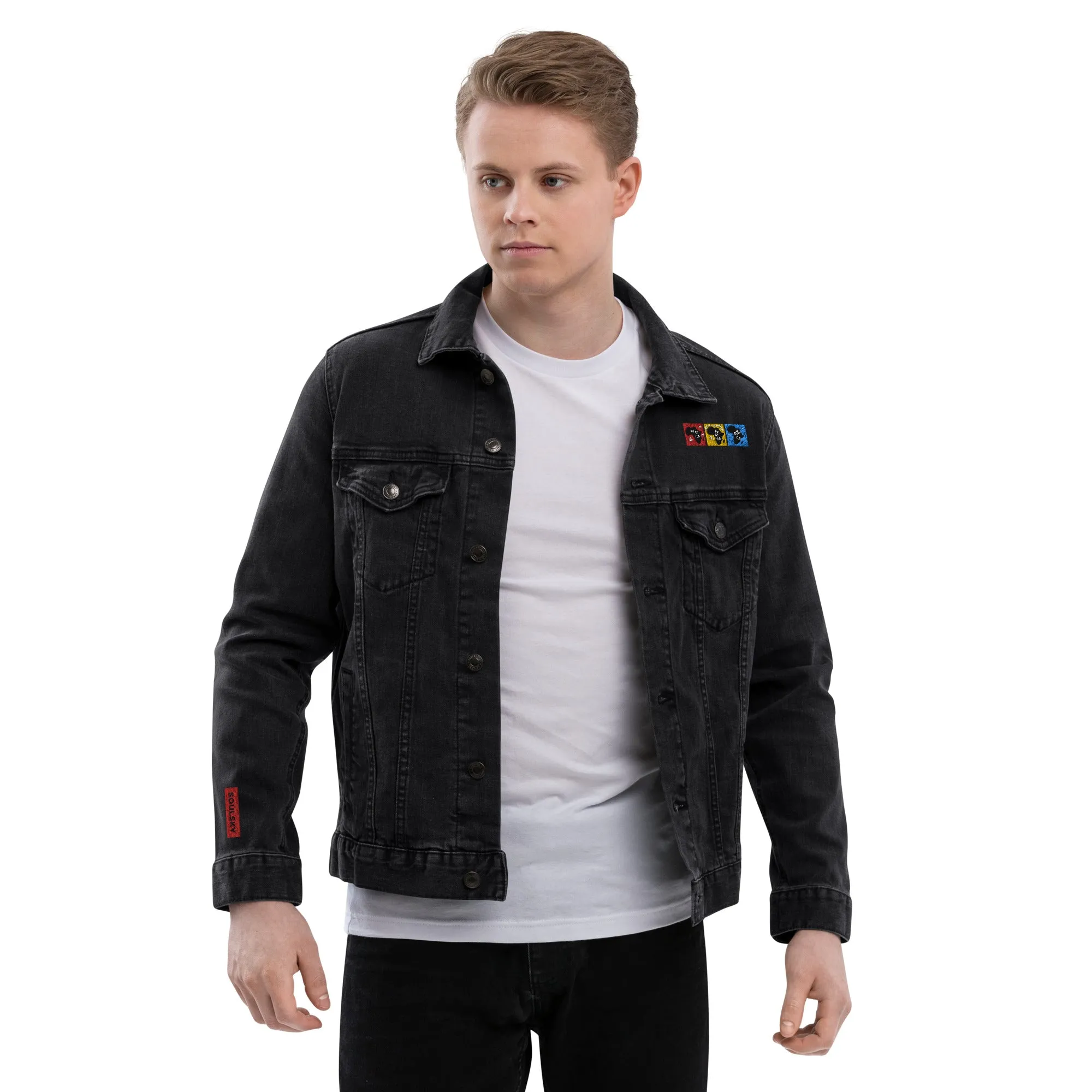 AFRICA PRIMARY Unisex Denim Jacket