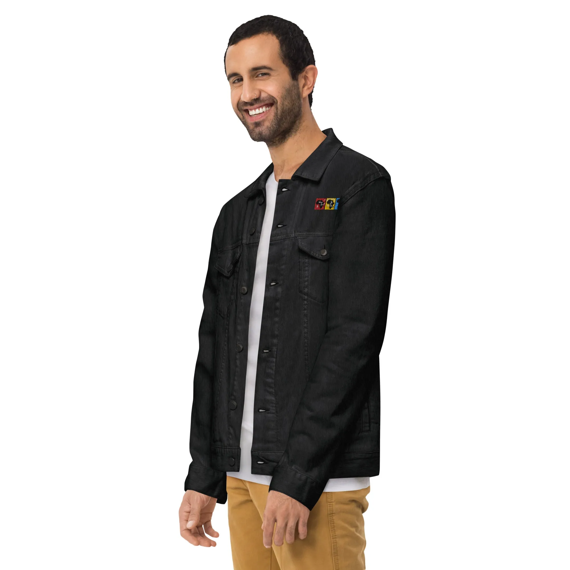 AFRICA PRIMARY Unisex Denim Jacket