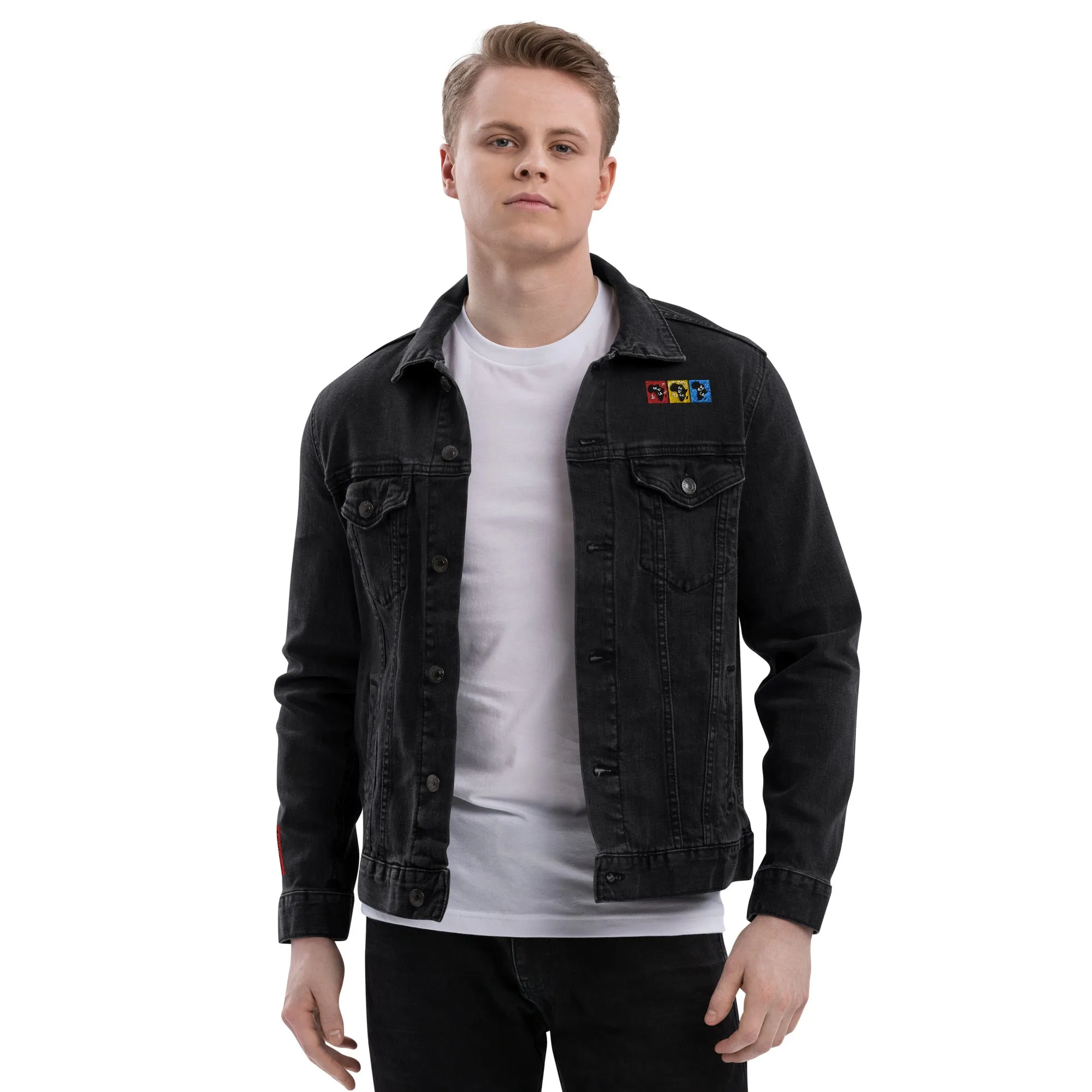 AFRICA PRIMARY Unisex Denim Jacket