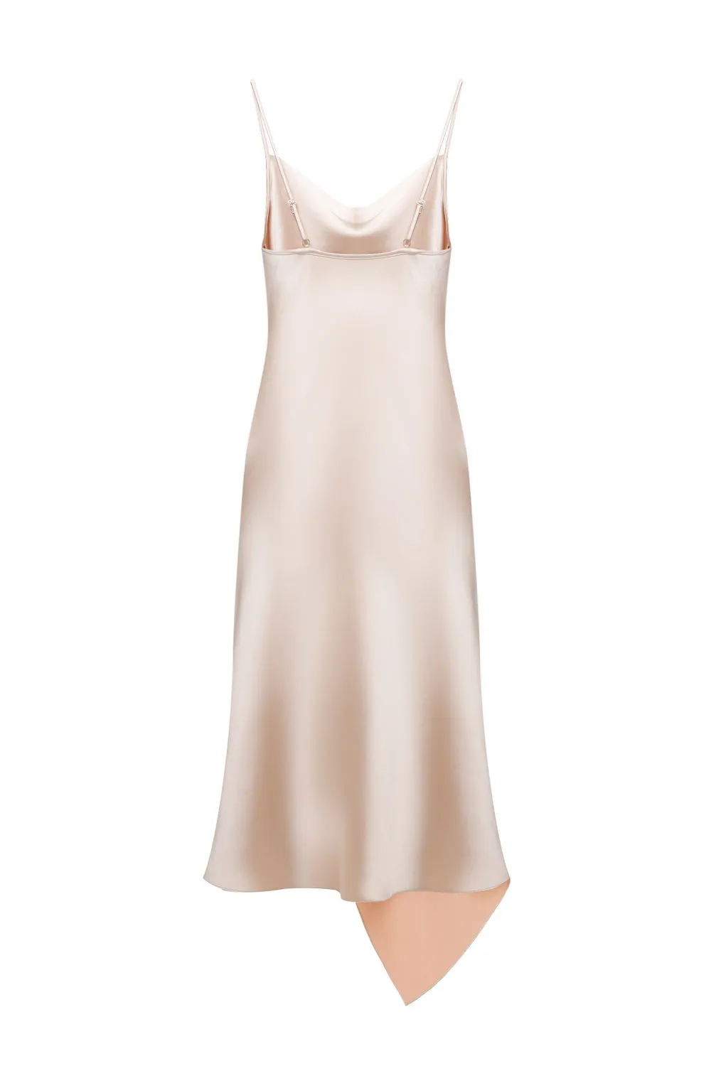 Alice Drapey Asymmetrical Midi Dress