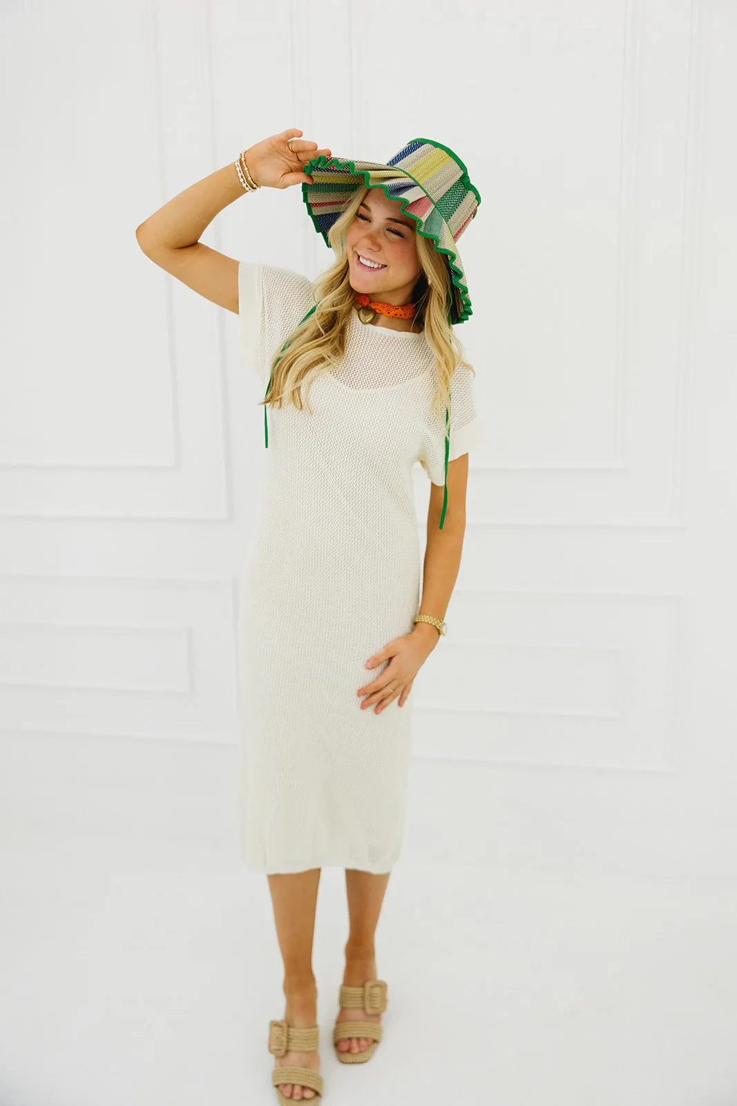 Any Occasion Midi Dress - Oatmeal