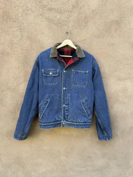 Authentic Polo Dungarees Reversible Denim Jacket - Ralph Lauren - Med?
