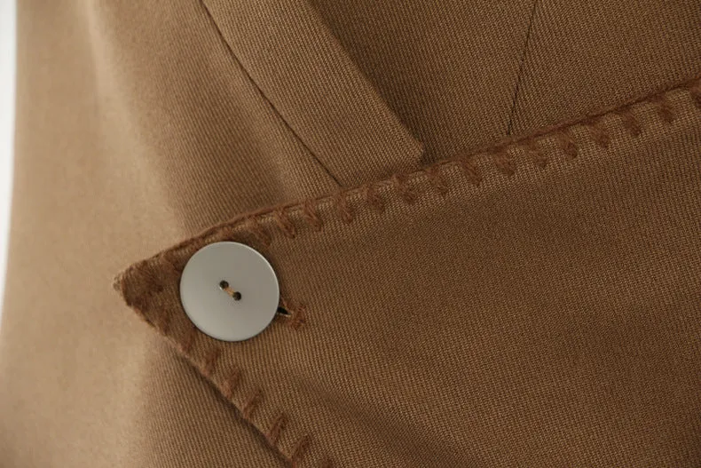 Autumn Winter Cotton Long Trench Coat