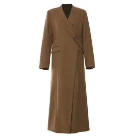 Autumn Winter Cotton Long Trench Coat