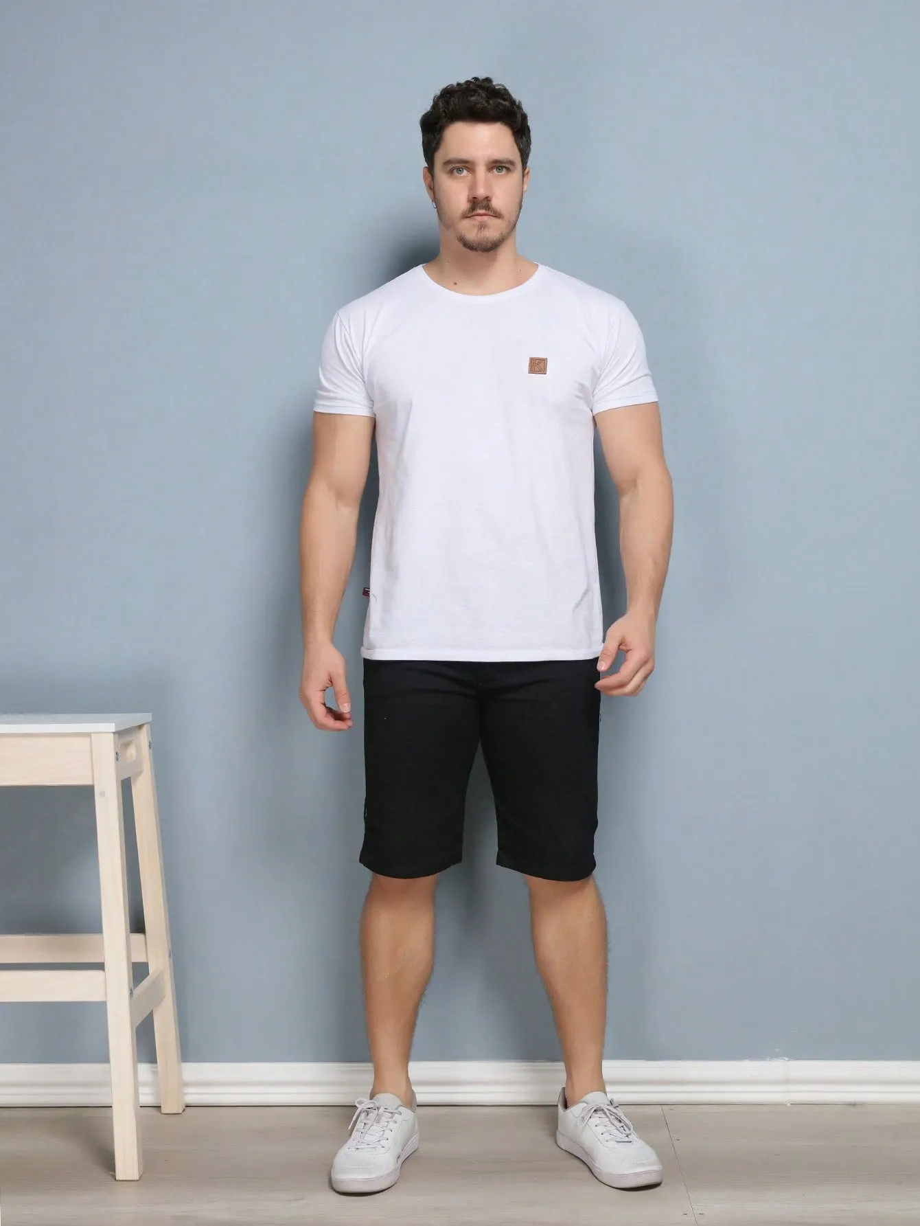 Bermuda Jeans Masculina Clara Lisa Para o Dia a Dia