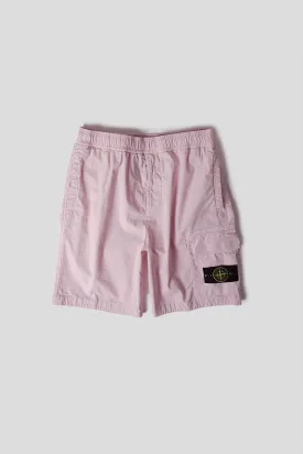 BERMUDA ÉLASTIQUE RIPSTOP ROSE