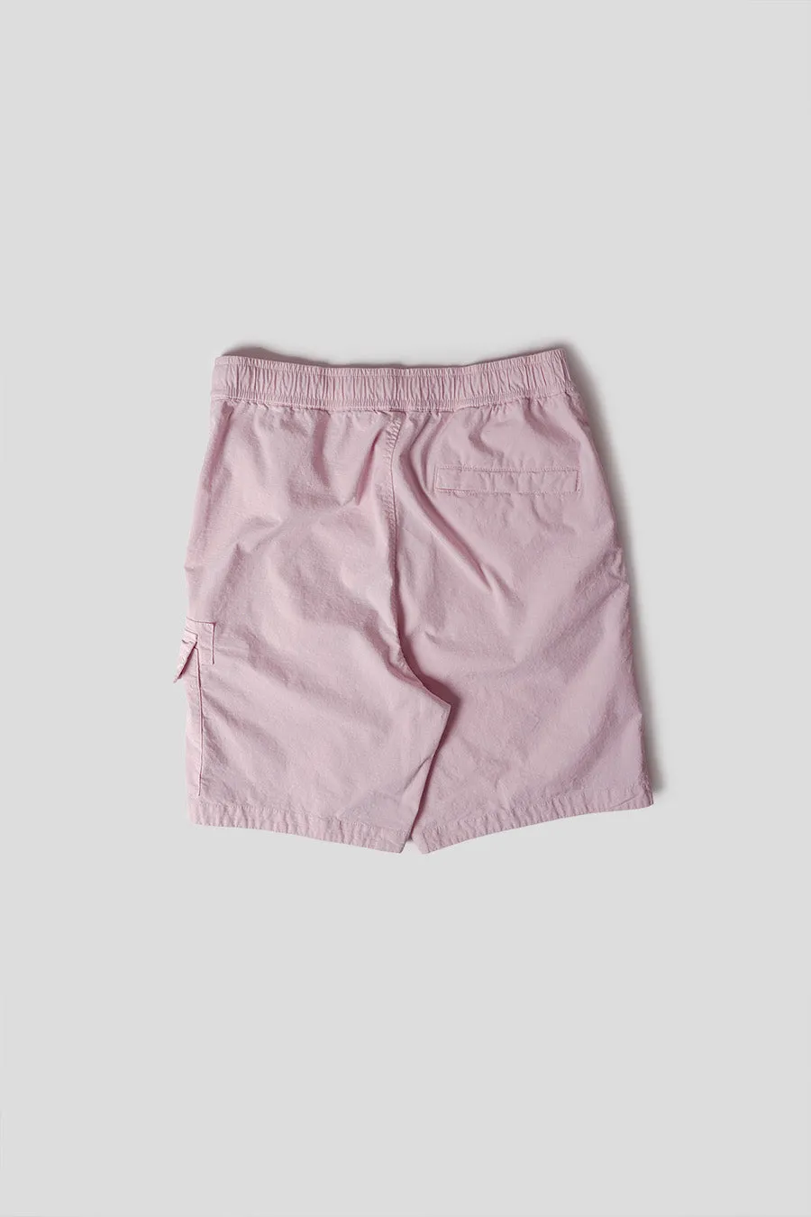 BERMUDA ÉLASTIQUE RIPSTOP ROSE