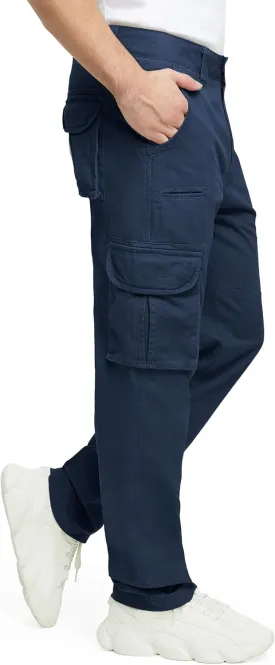 Cargo Pants for Men Multi Pockets Mens Pants Classic Cotton Casual Work Hiking Relaxed Fit Chino Pants