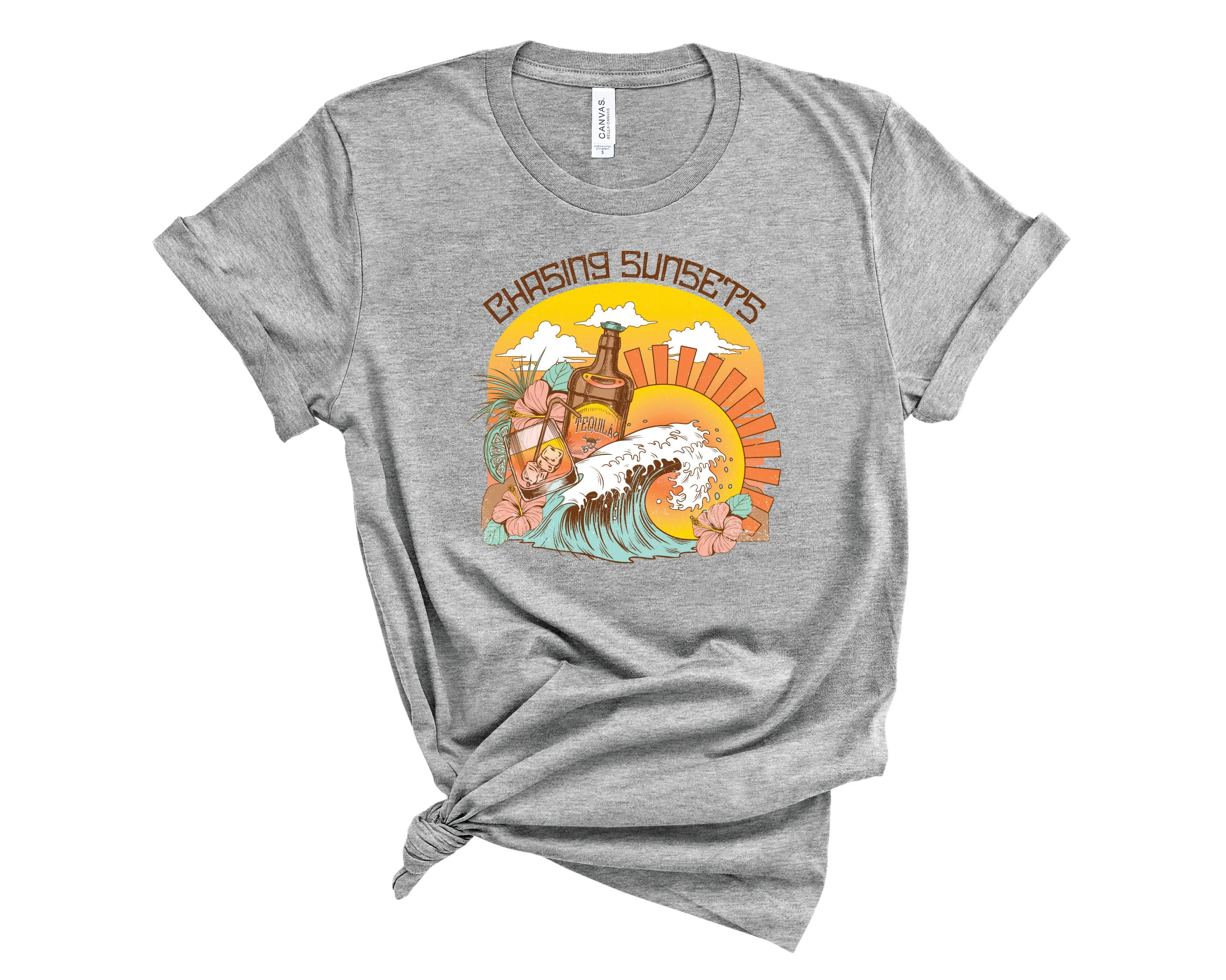 Chasing Sunsets vintage - Graphic Tee
