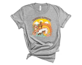 Chasing Sunsets vintage - Graphic Tee