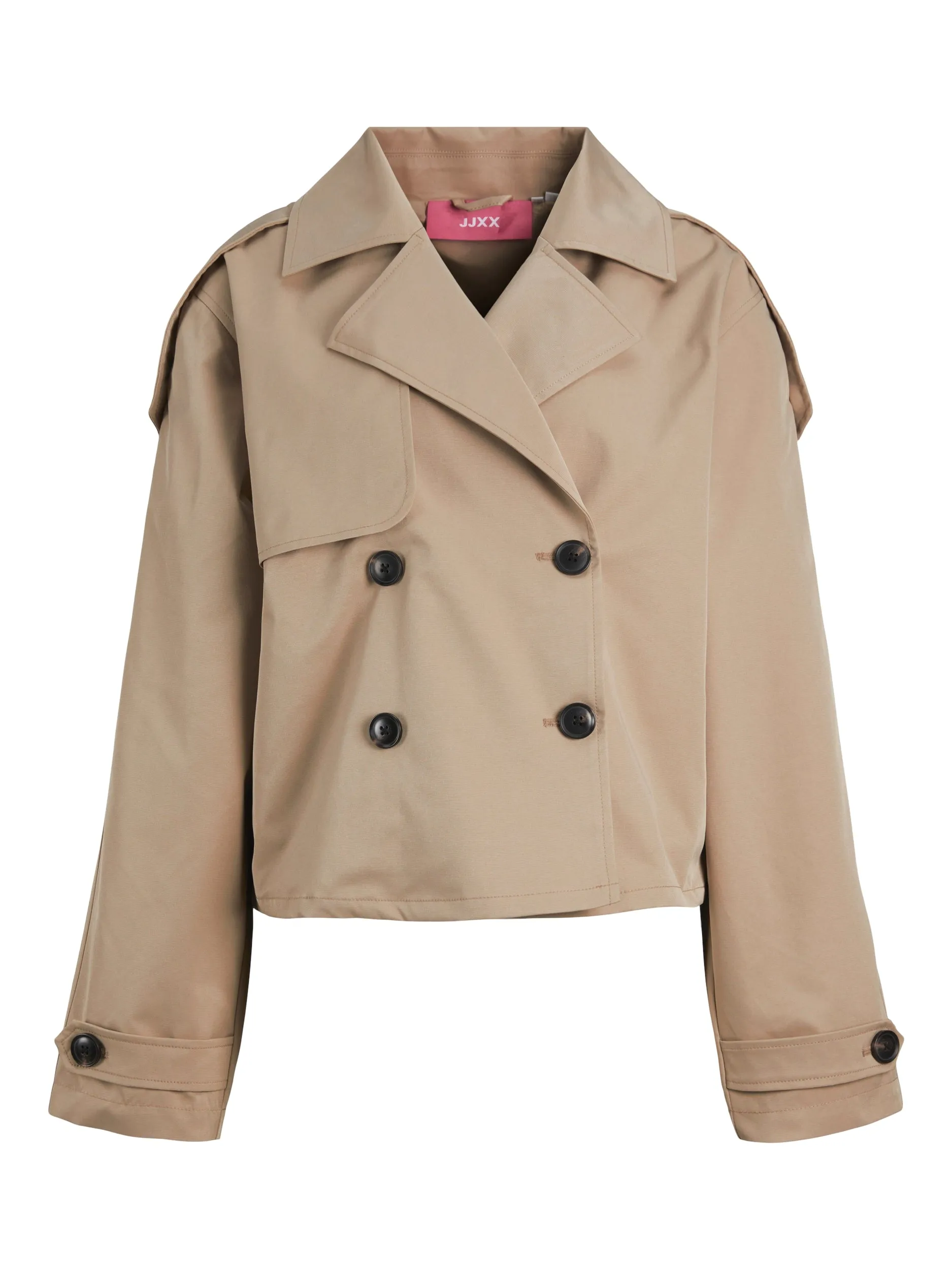 Cropped Trench Jacket