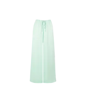 CUCUMBER SATIN PANT MINT