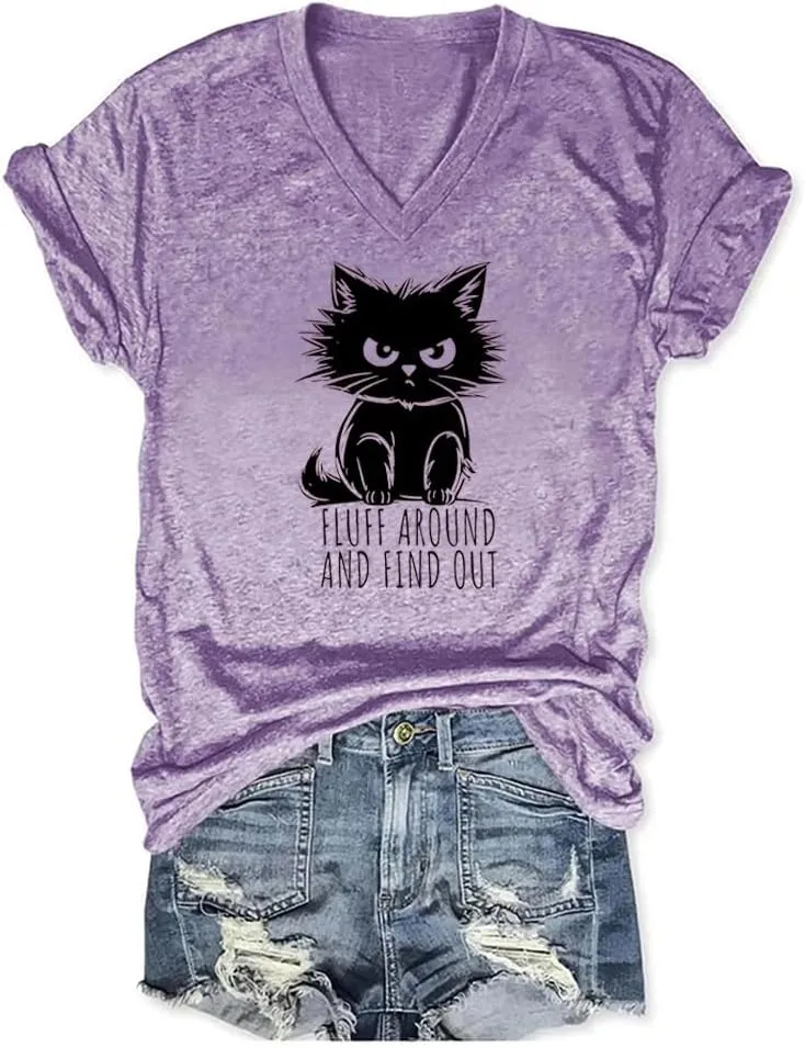 Funny Graphic T Shirts for Women Cute Sarcastic Tops Humorous T-Shirt