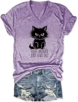 Funny Graphic T Shirts for Women Cute Sarcastic Tops Humorous T-Shirt