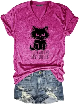 Funny Graphic T Shirts for Women Cute Sarcastic Tops Humorous T-Shirt