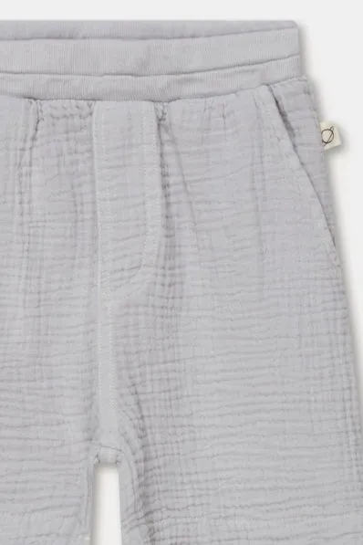 GAUZE BERMUDA SHORTS
