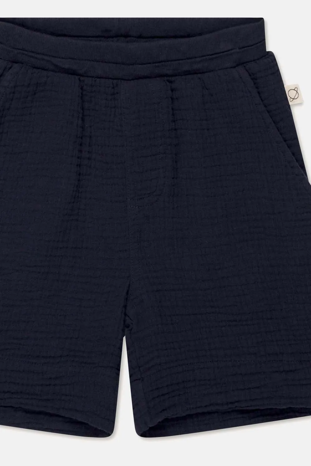 GAUZE BERMUDA SHORTS
