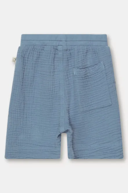 GAUZE BERMUDA SHORTS