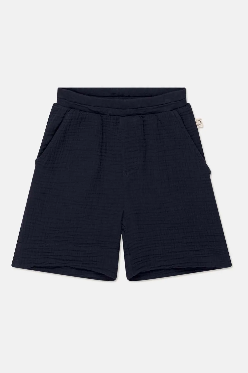 GAUZE BERMUDA SHORTS