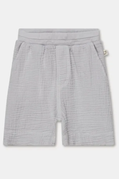 GAUZE BERMUDA SHORTS