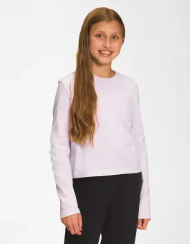 Girls’ Long-Sleeve Boxy Tee