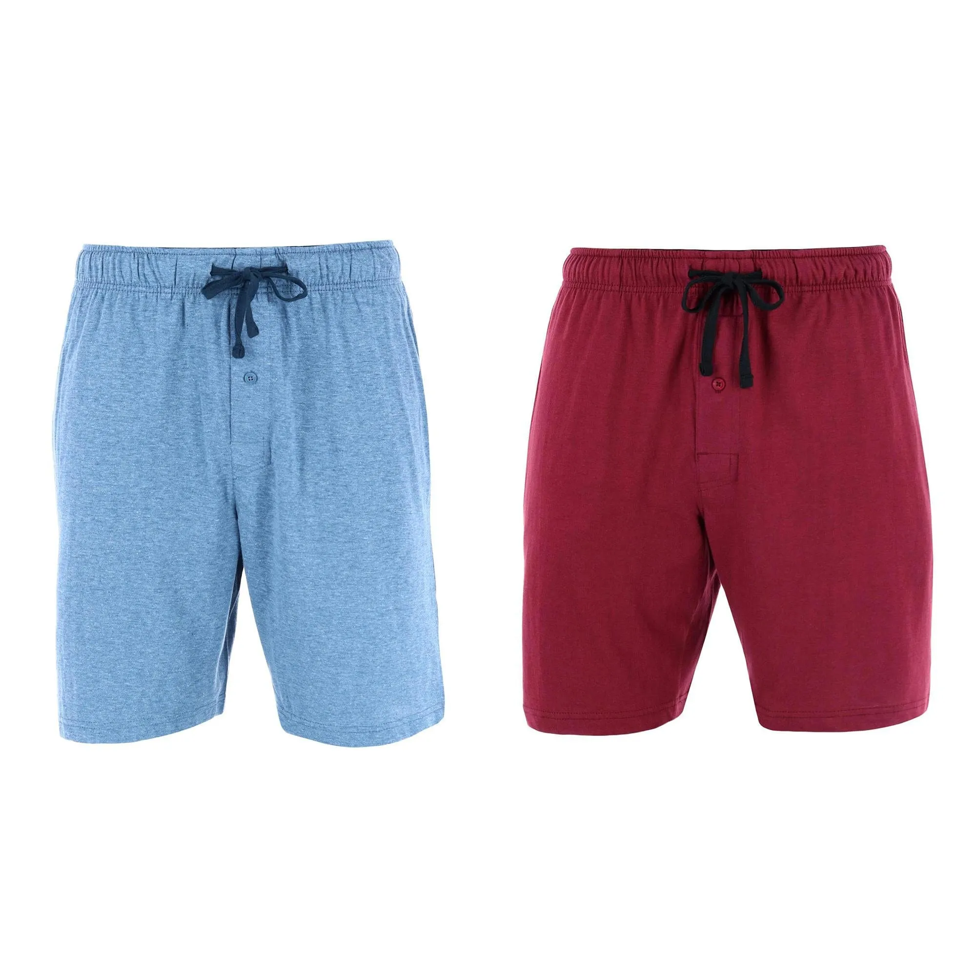Hanes Men's Big & Tall Knit Pajama Lounge Short (Pack of 2)