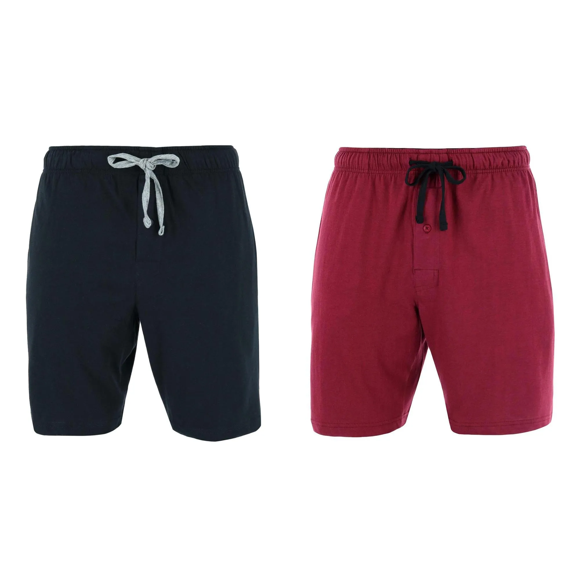Hanes Men's Big & Tall Knit Pajama Lounge Short (Pack of 2)