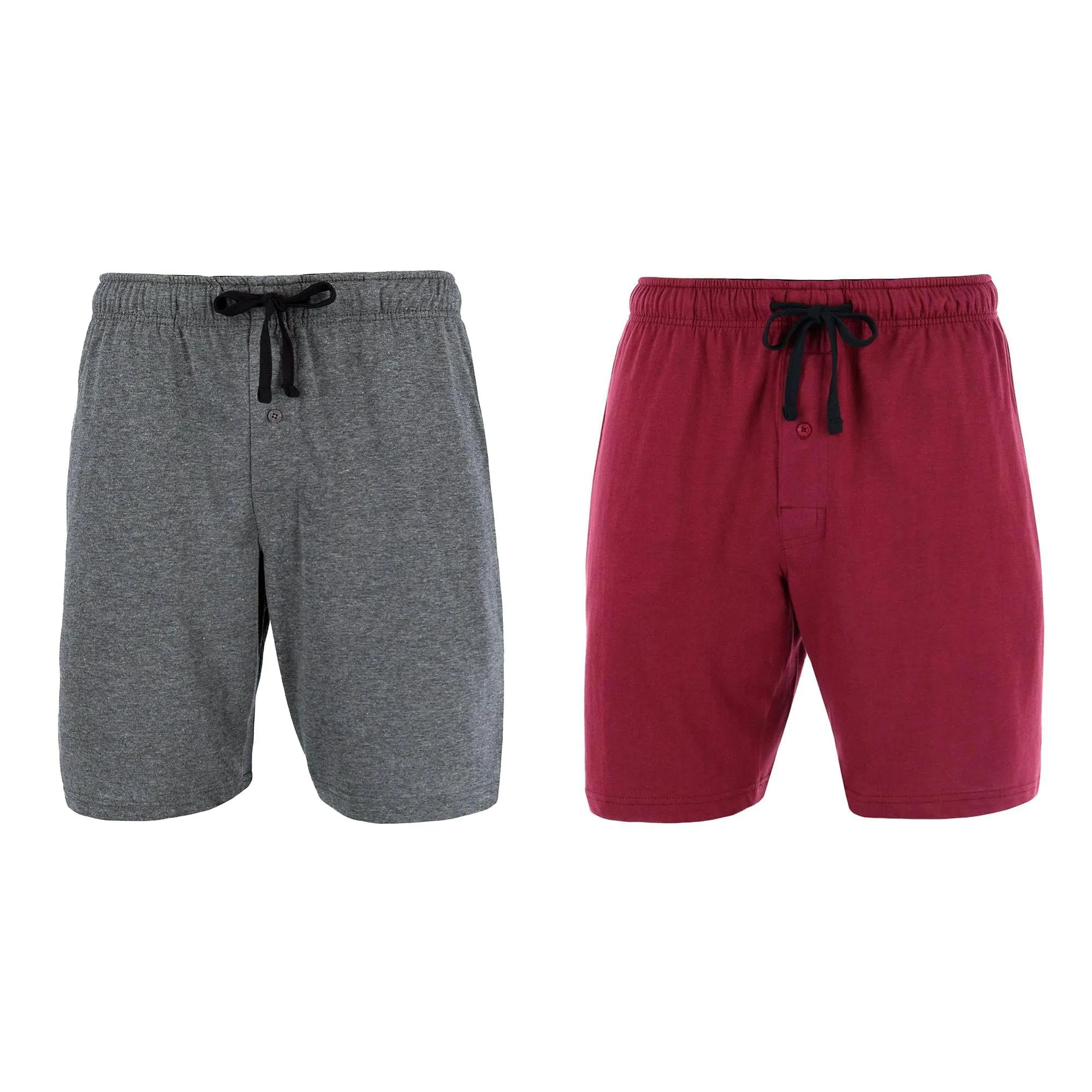 Hanes Men's Big & Tall Knit Pajama Lounge Short (Pack of 2)