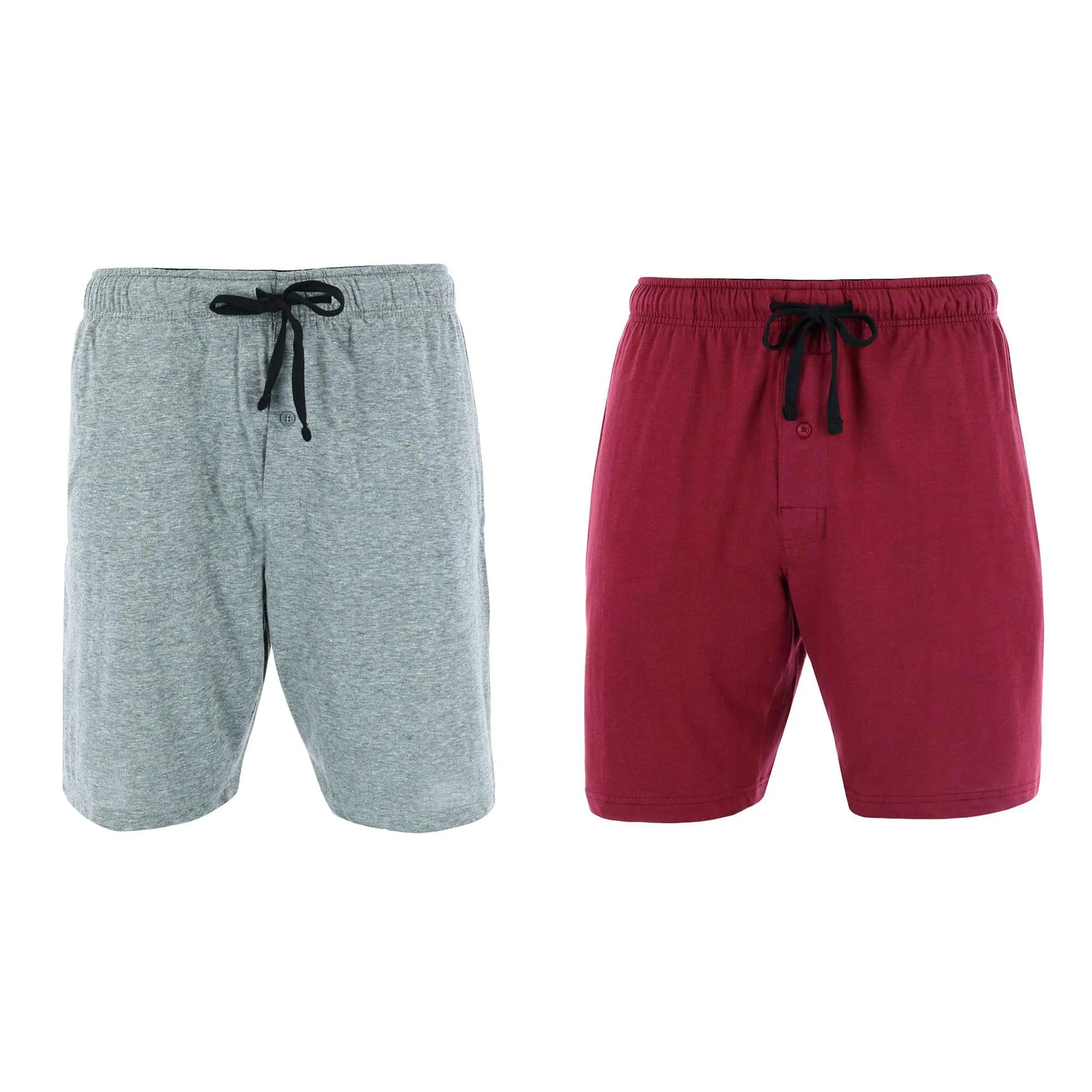 Hanes Men's Big & Tall Knit Pajama Lounge Short (Pack of 2)