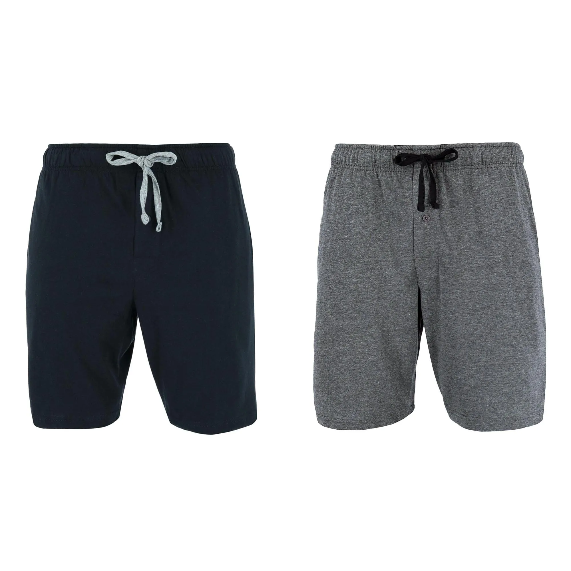 Hanes Men's Big & Tall Knit Pajama Lounge Short (Pack of 2)