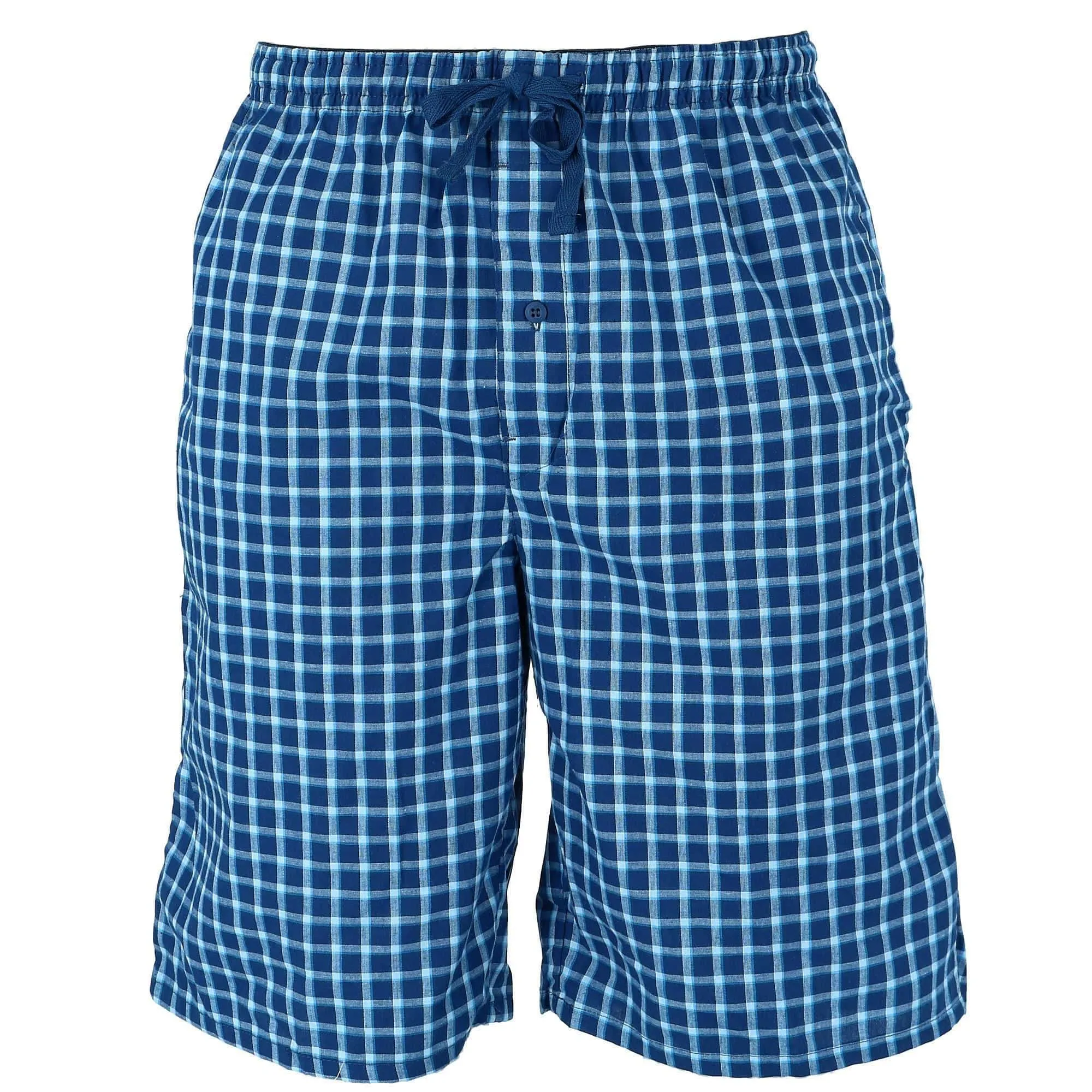 Hanes Men's Big and Tall Woven Cotton Pajama Sleep Shorts