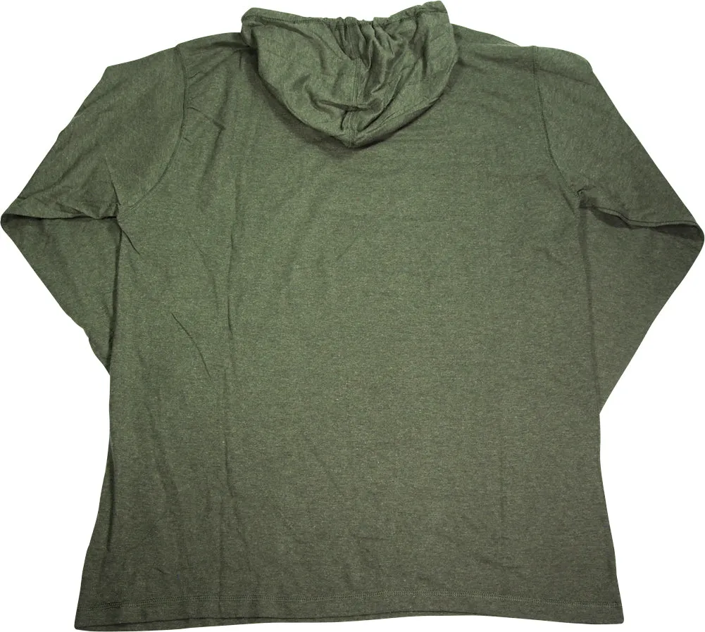 Hanes Men's Long Sleeve Jersey Knit Hoodie Sleep Lounge Top, 40503