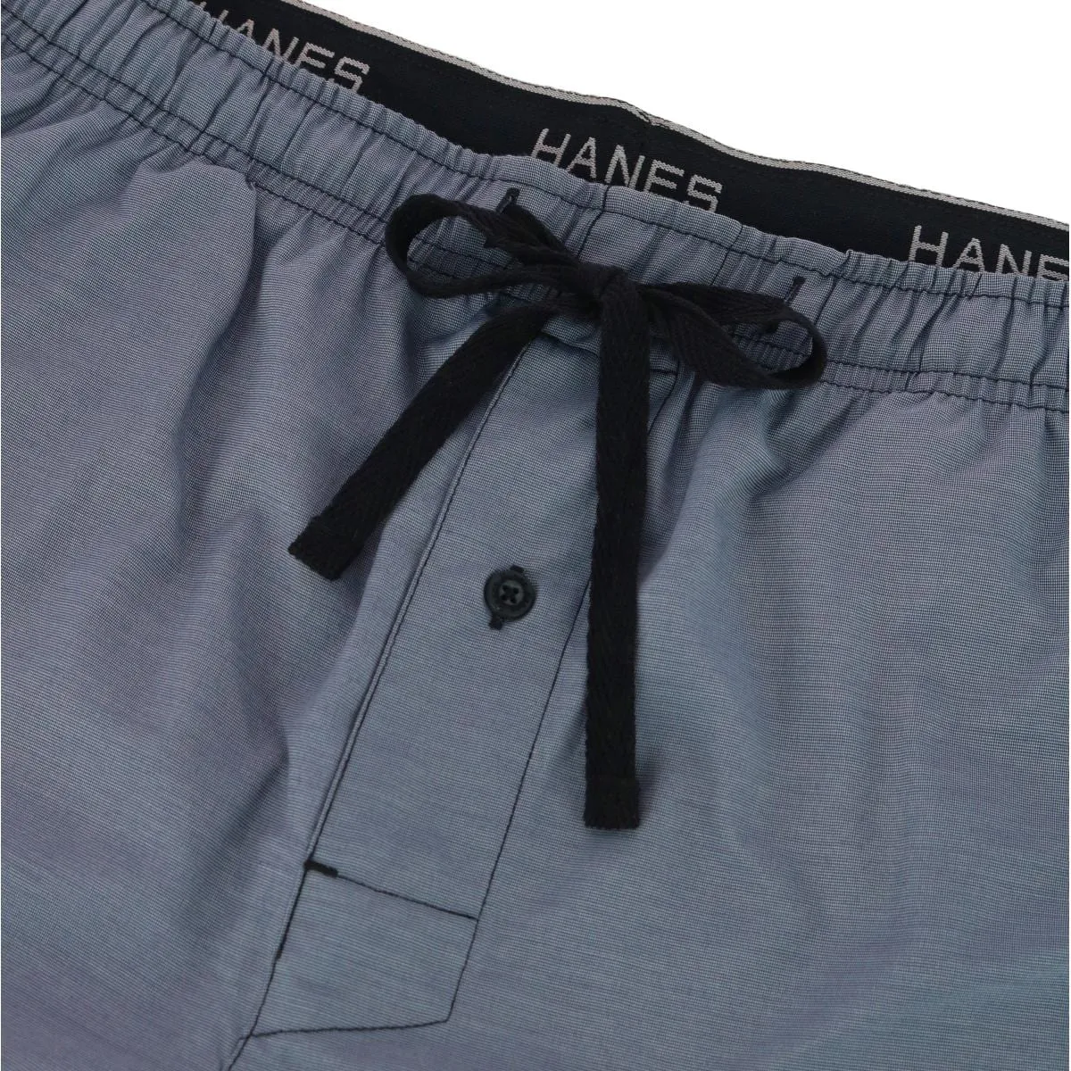 Hanes Men's Woven Cotton Pajama Sleep Shorts (Pack of 2)