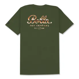 INSIGNIA CHROME T-SHIRT - OLIVE