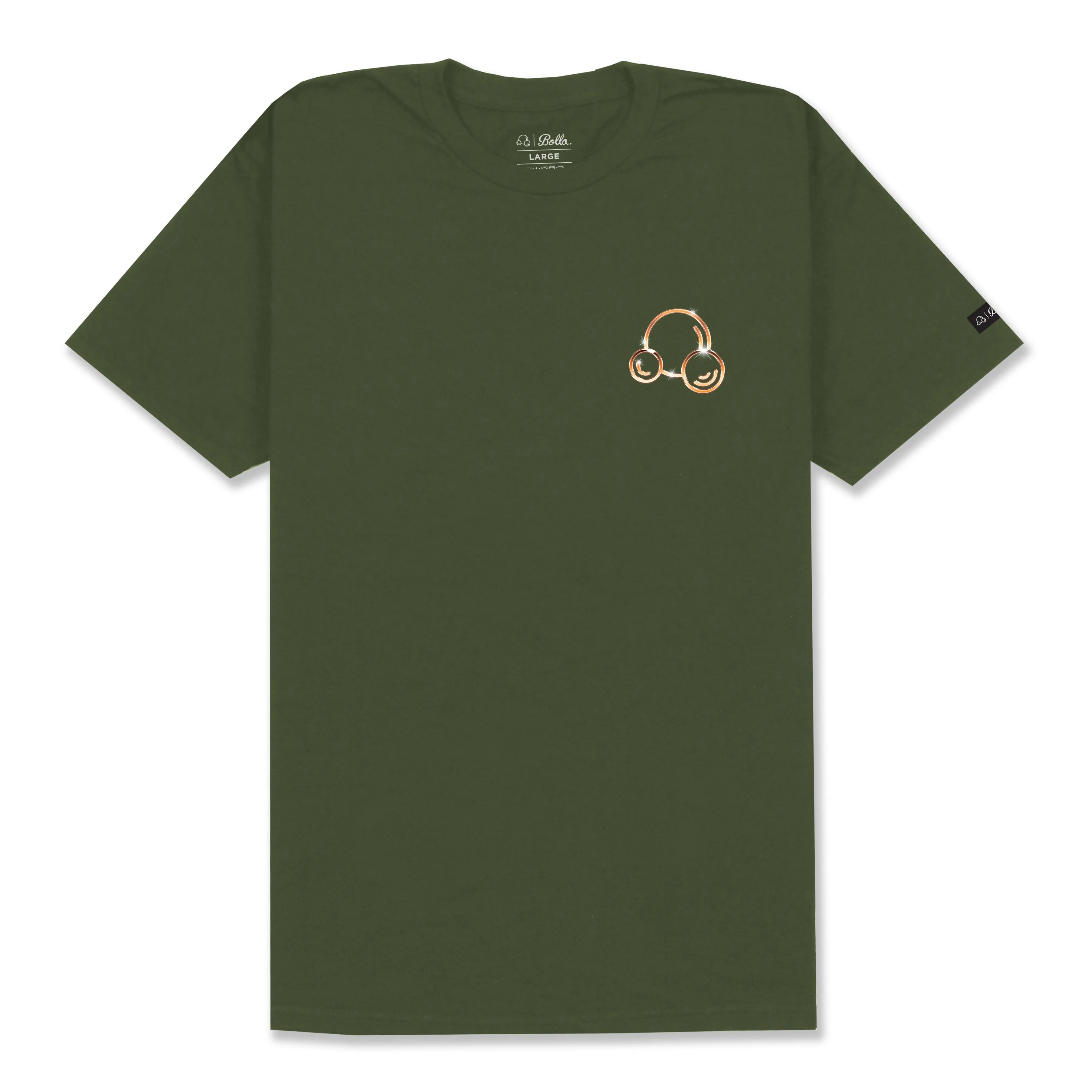 INSIGNIA CHROME T-SHIRT - OLIVE