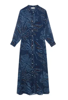 Laure Dress - Indigo