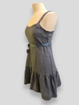 Linen Slip Dress - Frosted Aster