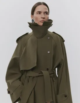 Lynn Coat - Dark Verde