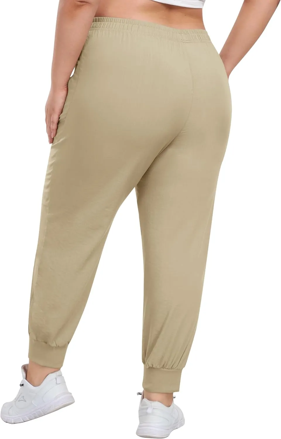 MoFiz Women's Plus Size Cargo Pants Casual Hiking Pants Lightweight Quick Dry Summer Pants for Women