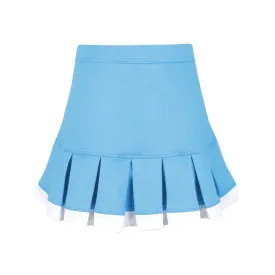 #Moroccan Morning Aqua Skirt