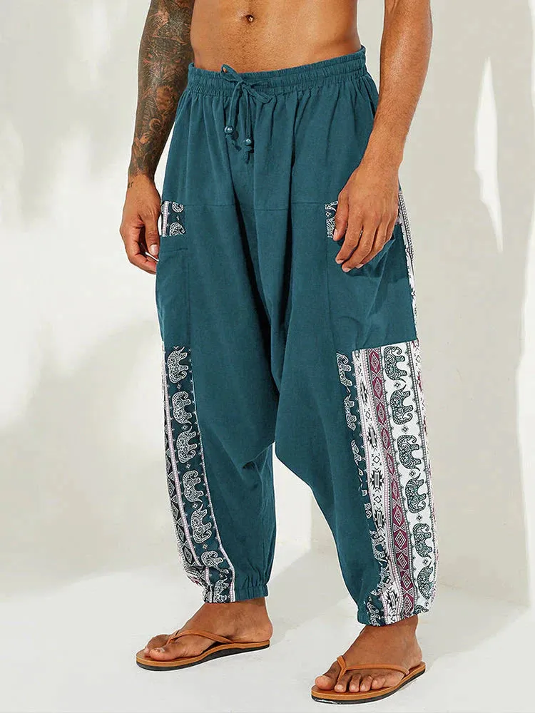 Nationality style casual pants