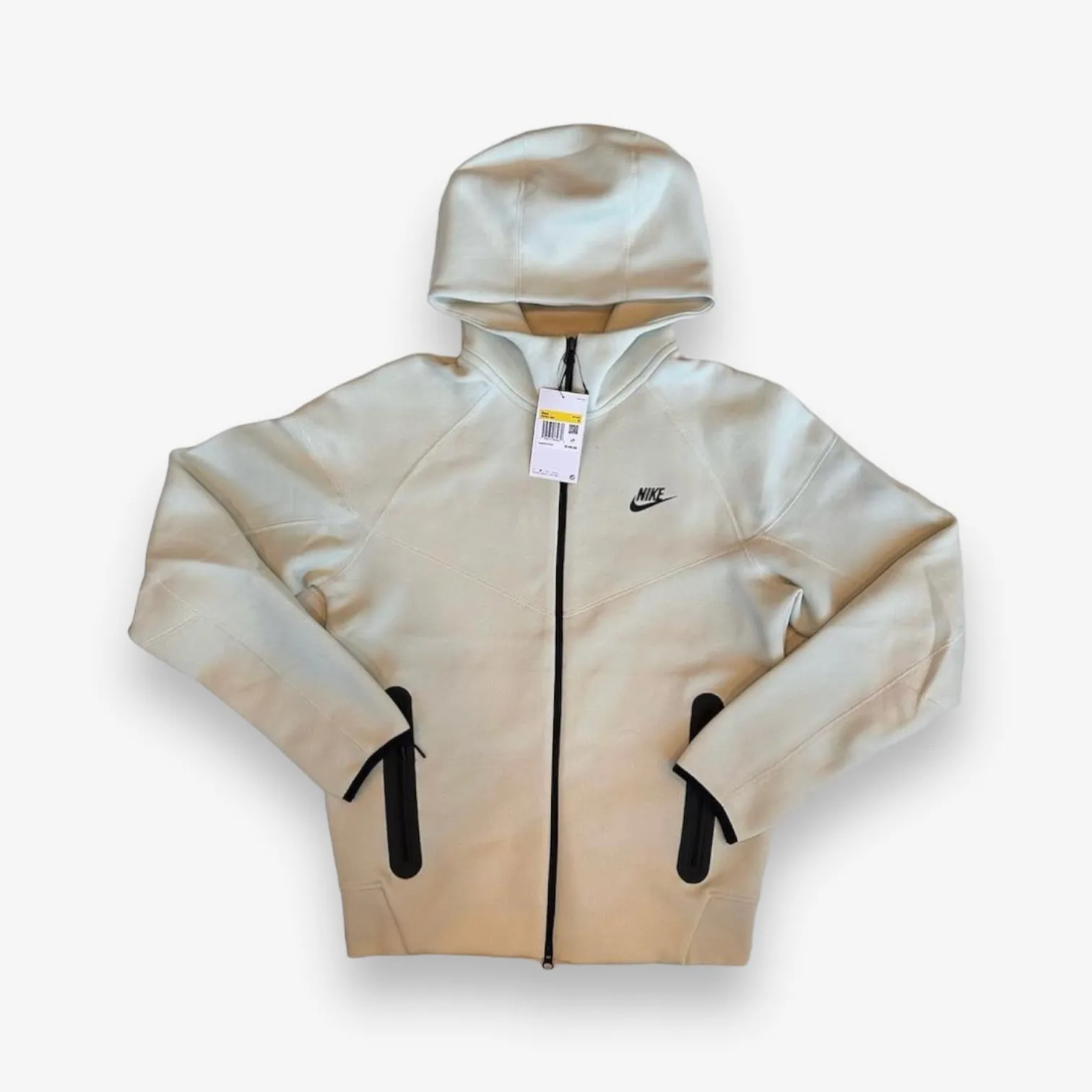 Nike Sportswear Tech Fleece Hoodie Sea Glass Black FB7921-020