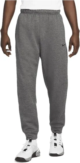Nike Therma Men's Therma-FIT Tapered Fitness Pants (Charcoal Heather/Dark Smoke Grey/Black, DQ5405-071) Size 4X-Large Tall