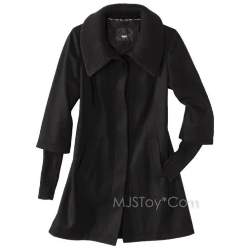 NWT Mossimo Women's Trench Coat Cute Comfortable Warm Lightweight Winter Jacket
